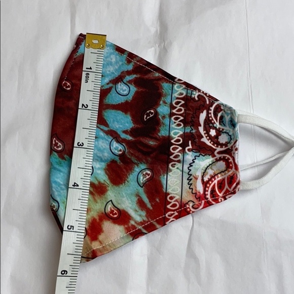 Tie Dye Bandana Adult Face Mask - Picture 5 of 6